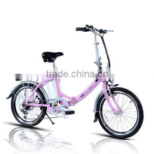 20 inch electric folding bike with aluminum frame