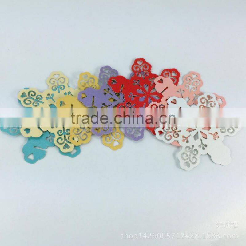 wholesale party favors supplier wine glass card laser cut wedding invitation card