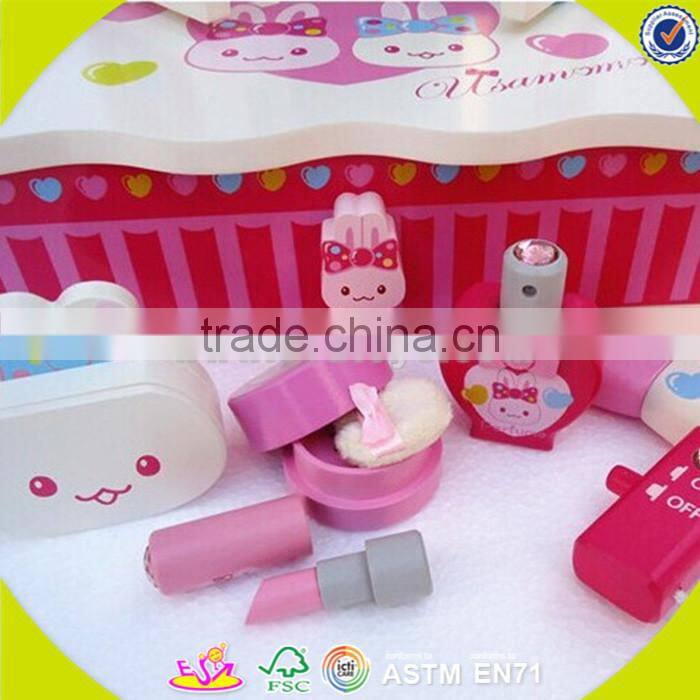 wholesale baby wooden dresser play set toy, high quality kids wooden dresser toy, cheap wooden kitchen play set W10D015