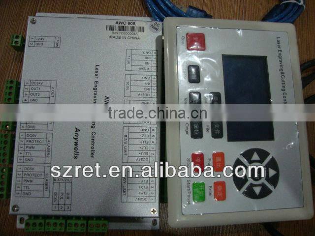 Co2 laser cutting controller AWC608