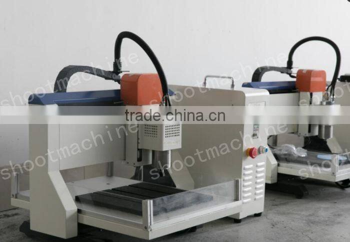 CNC Router Machine SHW-K3030 with X,Y axis working area 300 x 300mm and Z axis working area <60mm