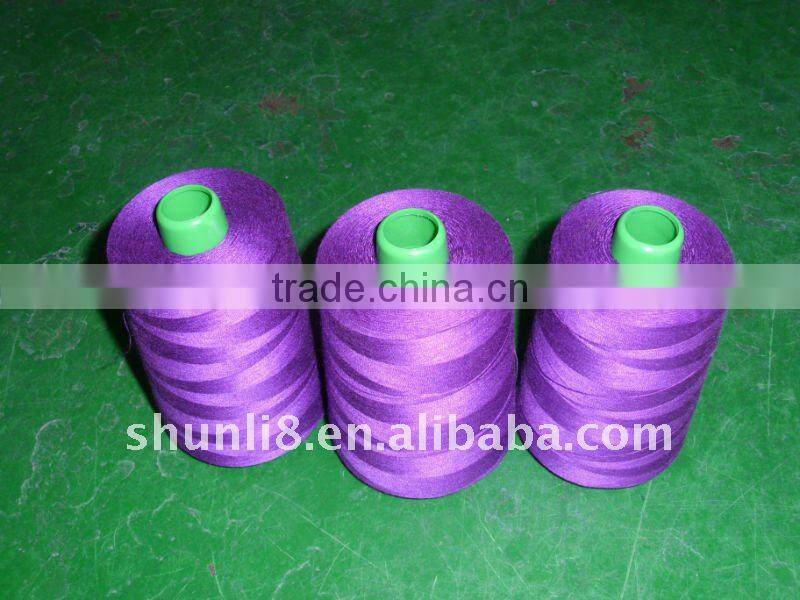 100% spun polyester sewing thread