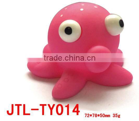 Promotional Plastic Rubber Pop-eye Animal Toys