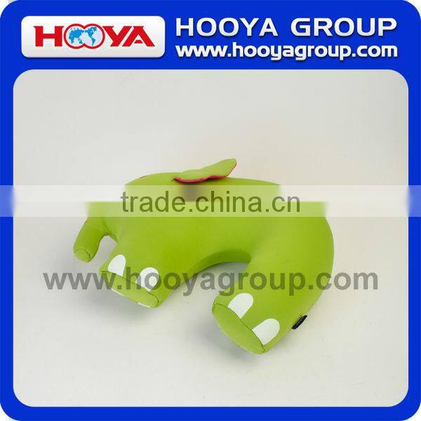 Three-dimensional Plain Elephant U-Shaped Pillow