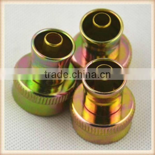 Aluminum gooseneck washing machine hose coupling