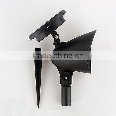 3-LED Solar Power Garden Lamp Spot Light Outdoor Lawn Landscape Path Spotlight