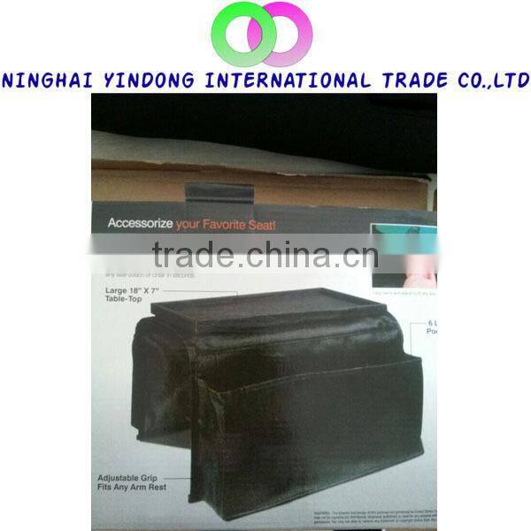 2014 new products Sofa Couch Arm Rest Organizer 6 Pocket Sofa Arm Rest Organizer