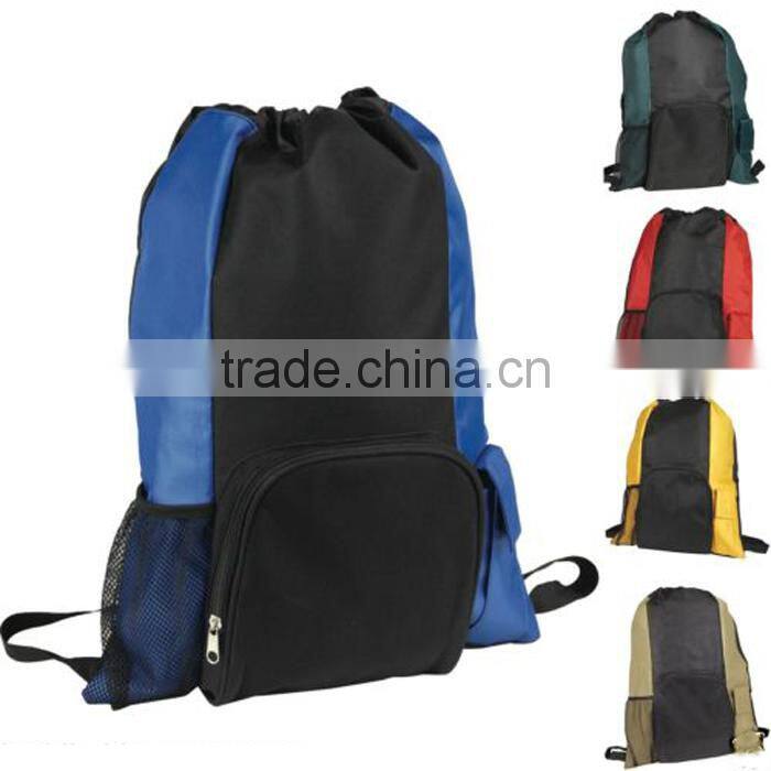 210D Mesh Drawstring Backpack with Rope Straps