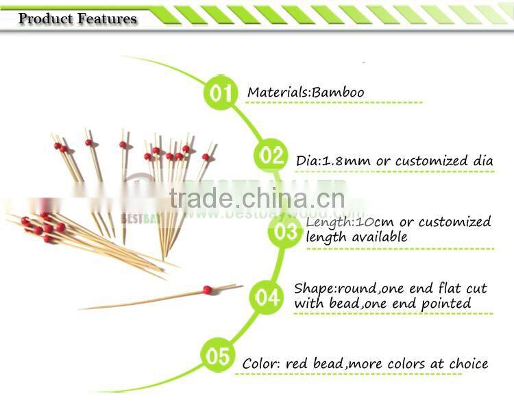 Factory direct sell bamboo decoration picks