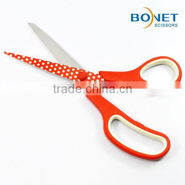 S38001/5HR 5-1/4"and 8-1/4" New style Professional Heat transfer blade printing patterns household scissor set