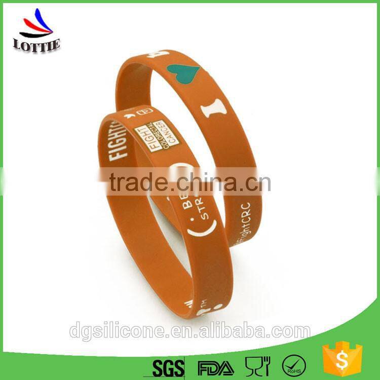 Promotional Silicone Wristbands China Factory Free Sample Wholesale Fashion Cheap Custom Silicon Wristband