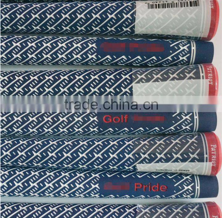 Rubber golf club grips