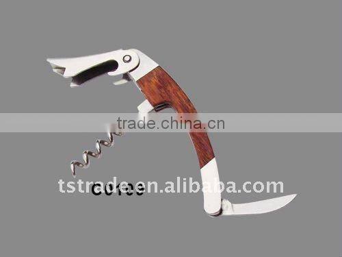 2014 Stainless Steel Multi function Keychain wine bottle opener C0107