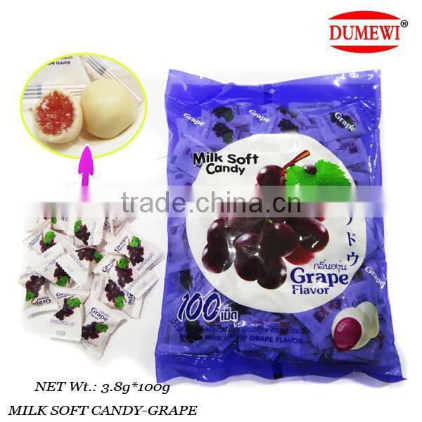 Grape Flavor Milk Soft Candy