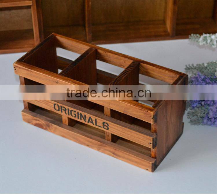 Wooden Pen stand phone stand