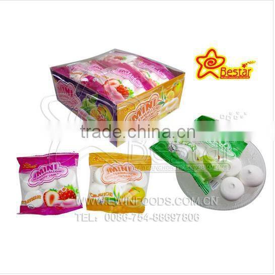 Steamed Bun Shaped Marshmallow Candy