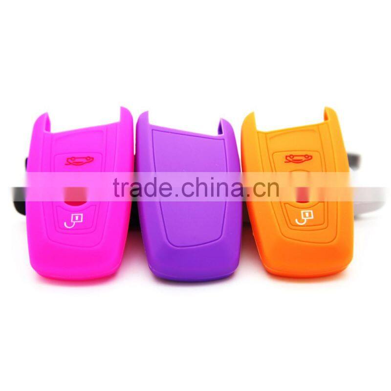Auto accessories silicone car key case for BMW silicone car key covers for BMW