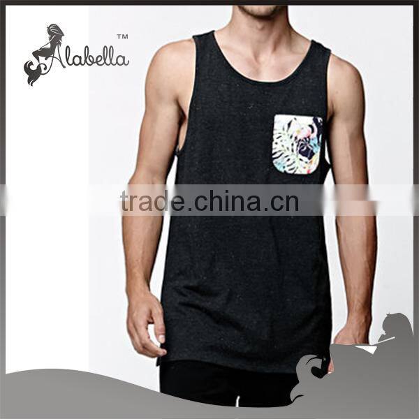 Men's vest singlet tank tops made in China Wholesale men's apperal
