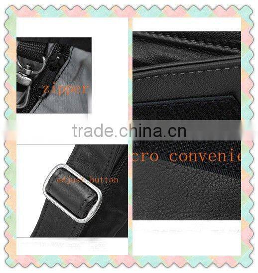 fashion leather aslant or messenger satchel bag