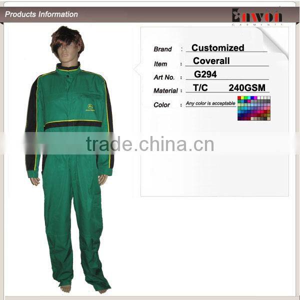 Custom Design Work Wear Fire Retardant Coverall