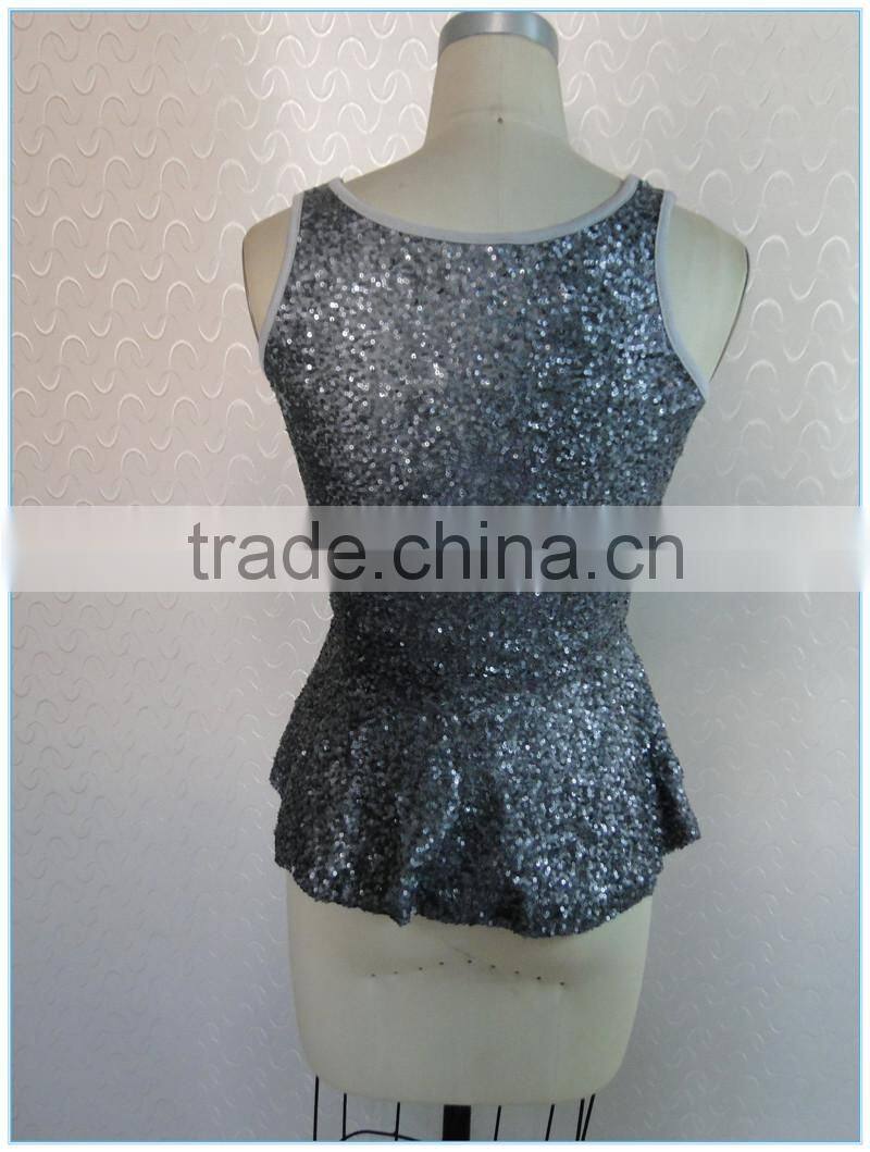 Summer Sexy Bling Sleeveless Sequin Vest