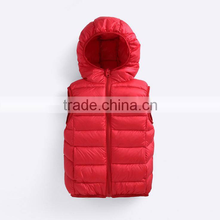 made in China winter girl's vest