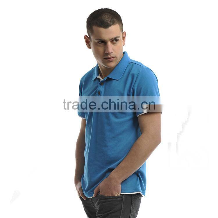 custom made embroidered logo high quality polo shirt for men