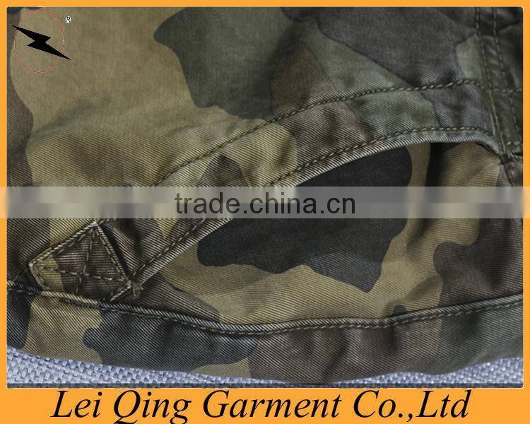 Winter camo mens waterproof track pant