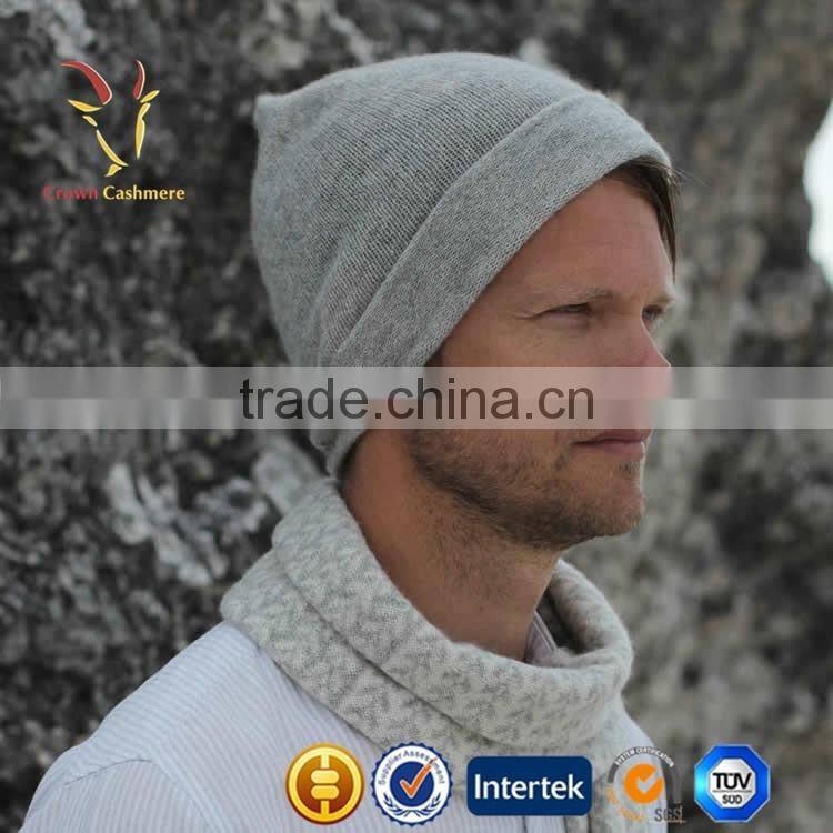 Customized Winter knitted Cashmere Wool Beanie Hat