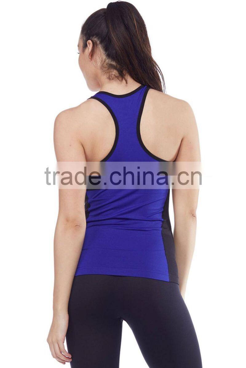 Fashionable wholesale fitness workout tank tops tank top gym
