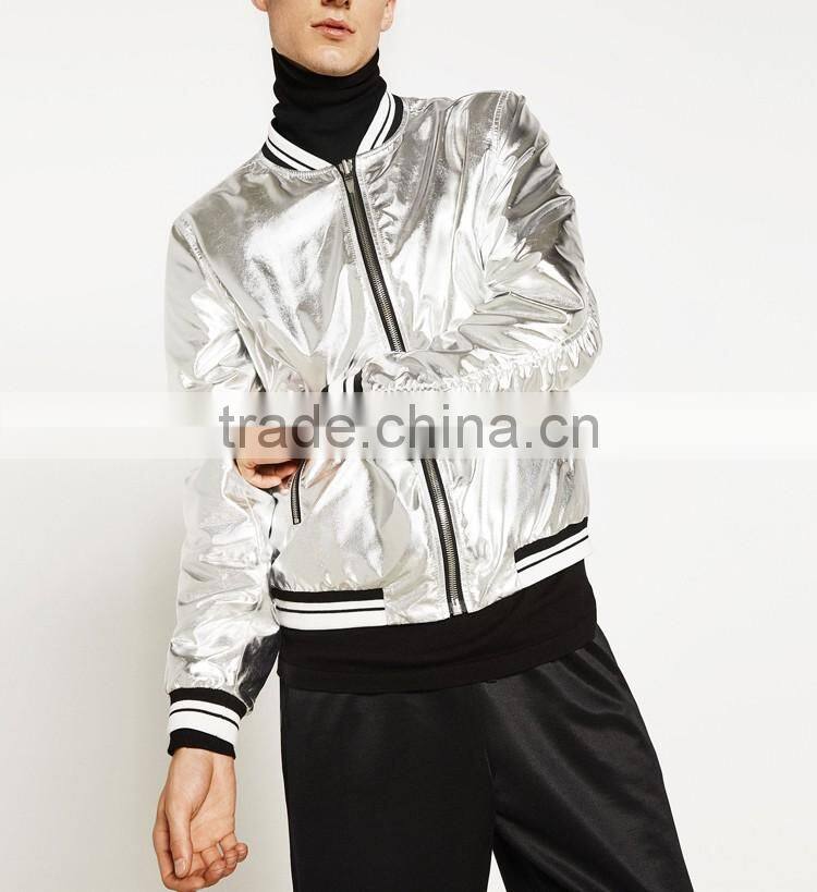 Wholesale classic jacket for men and women nylon custom bomber jacket