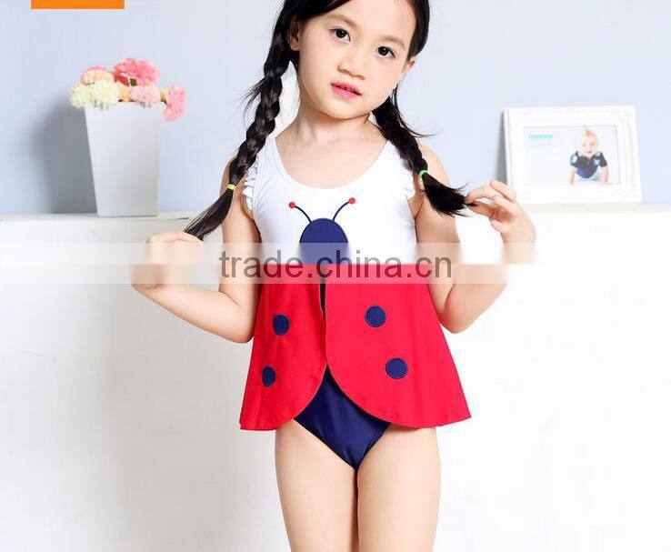 S60565B 2017 new design cartoon girls swimsuit girl's one-piece swimsuit