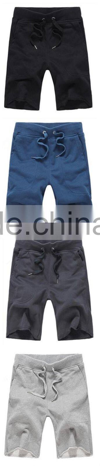 2016 Training Sports Wholesale Blank Sweat Shorts For Men New Arrival