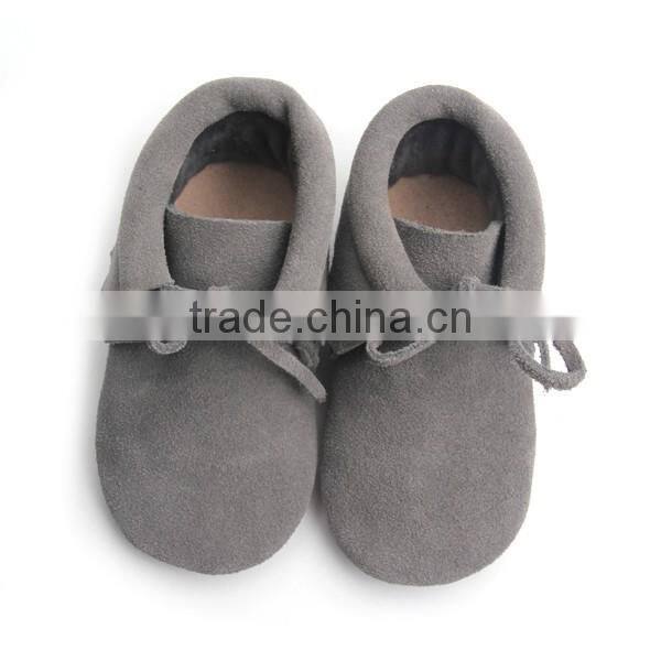 Wholesale genuine leather warm fancy baby boots