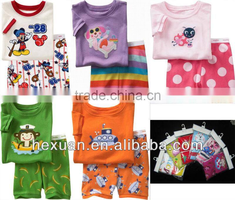 Wholesale Cotton Baby Kids Pyjamas Wholesale