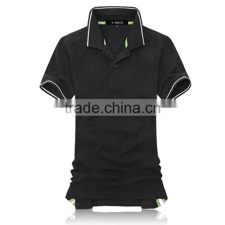 Manufacturer supply breathable custom logo polo shirts