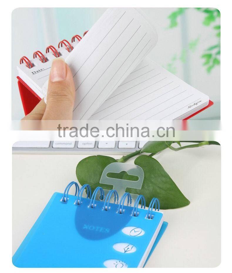 PP hollow cover small notebook wire-o binding memo pad