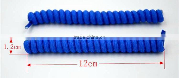 Curly Twister Elastic No-Tie Shoelaces One Size Fits Most~Slip-on Amusing Elastic Shoelaces For Individuals~Accept Custom
