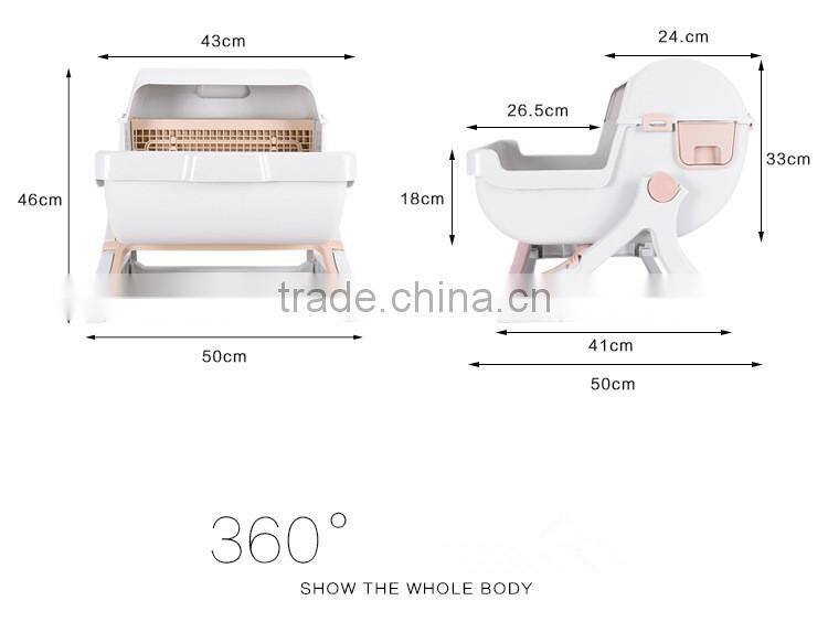 R1948H New design wholesale pet cat toilet,pet toilet,cat litter box