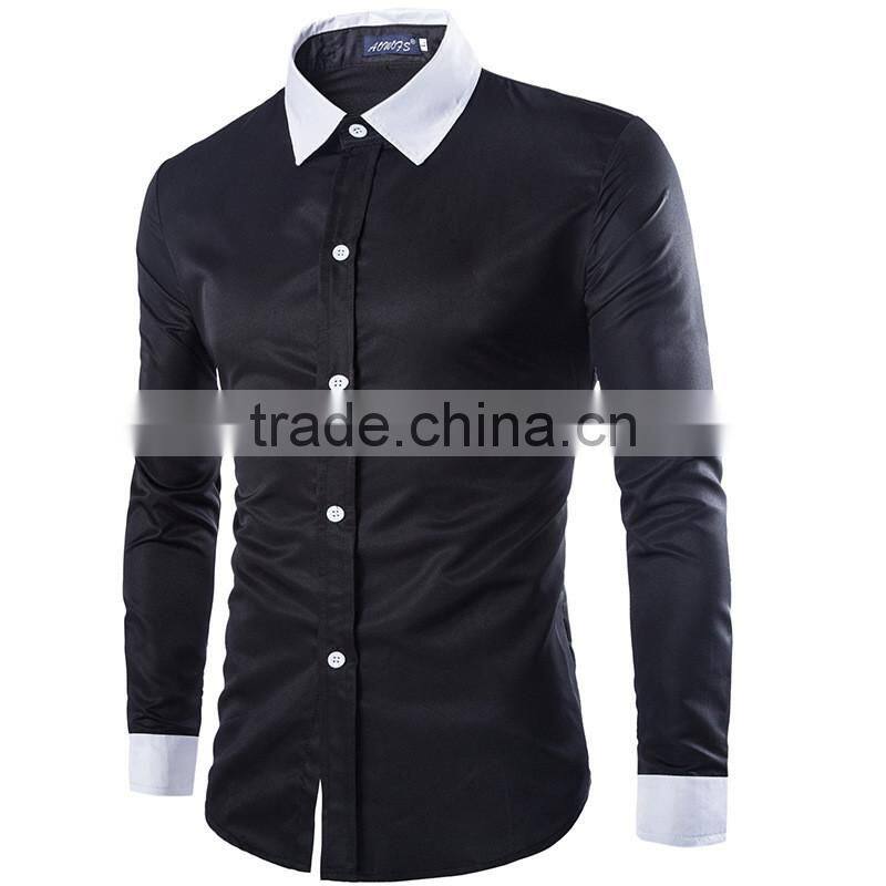 2016 Alibaba hot new arrival funky fancy dress shirt for men