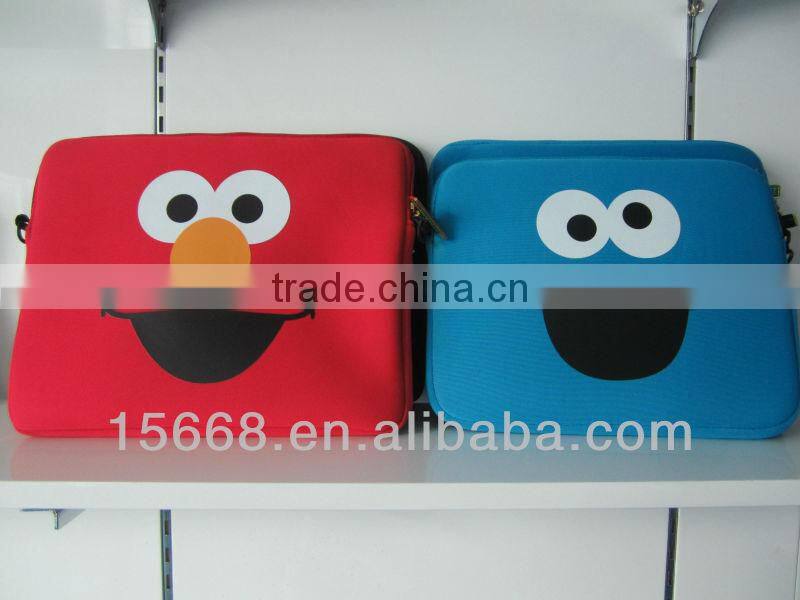 cute , fashion design neoprene laptop bag