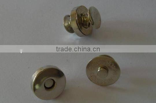 Factory Supplier Magnetic Snap Button, Handbag Magnetic Fasteners, Size 10mm JS-CR-96