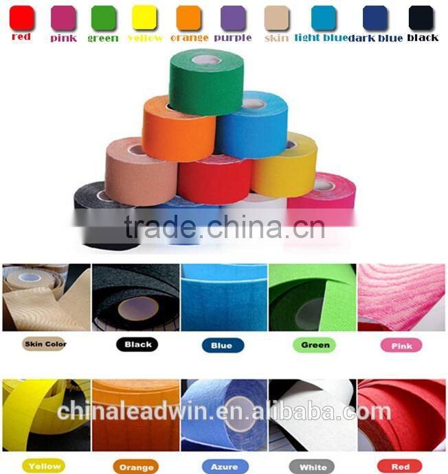 Medical Cotton Waterproof Different Color Sports Tape