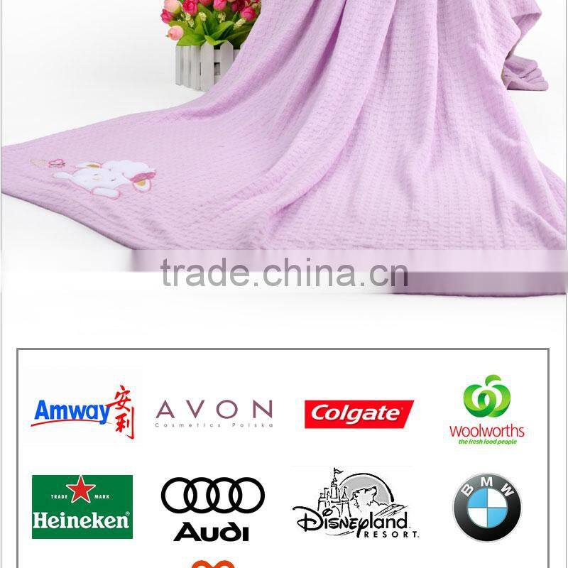 printed 100 % organic bamboo rayon baby swaddle blanket