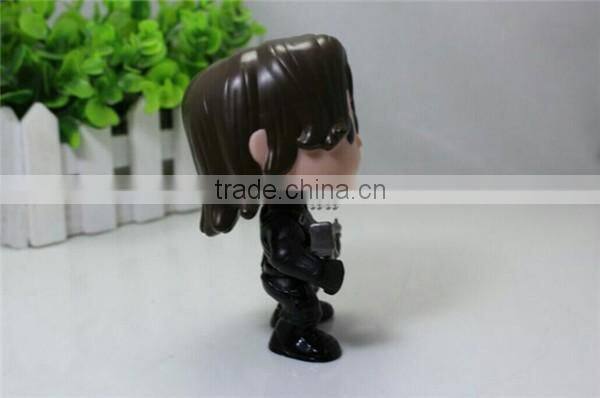 (Top) Hot Movie Captain America 3 action figures, POP figure Black Panther, PVC figures wholesale price