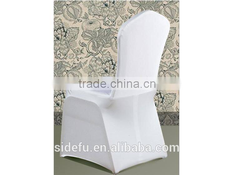 Luxury Wholesale White Lycra Spandex Chair Cover