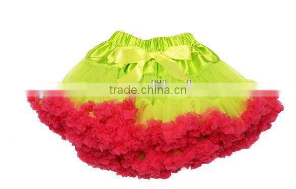 American girls july 4th patriotic navy blue and red chiffon fluffy pettiskirts kids tutu skirts