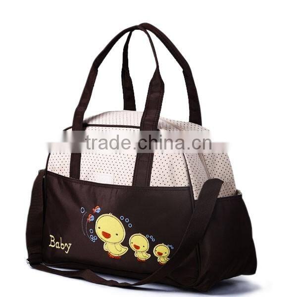 cartoon chicken pattern hanging stroller mother baby diaper yummy mummy bag