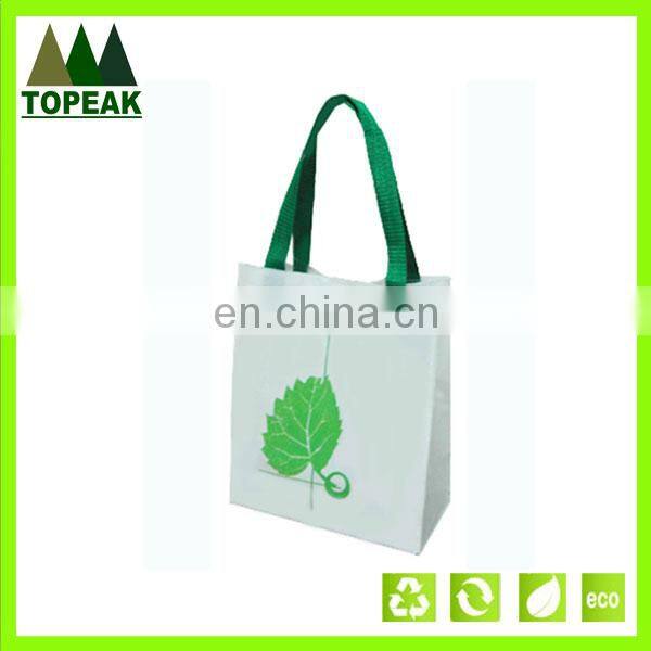 custom recycle non-woven bag tote shopping bag