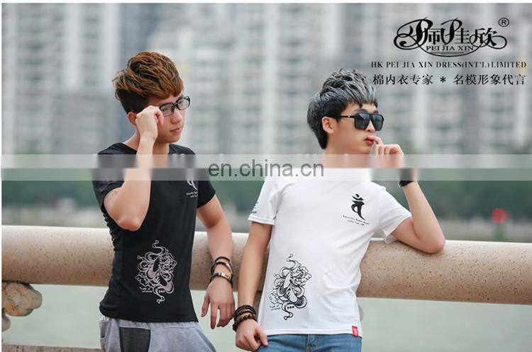 Peijiaxin Fashion Design Casual Style with Avalokitesvara Printed Tshirts Online Shopping